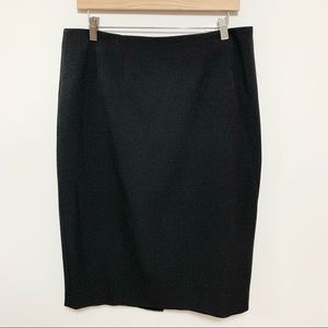 Kasper Black Pencil Skirt